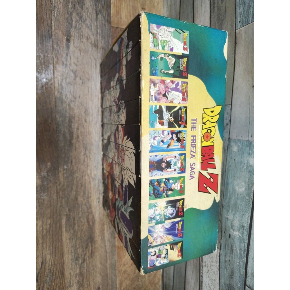 Dragon Ball Z DBZ Frieza Saga UNCUT VHS Box Set Vol 1-10 Connecting Spine Art - Picture 7 of 16